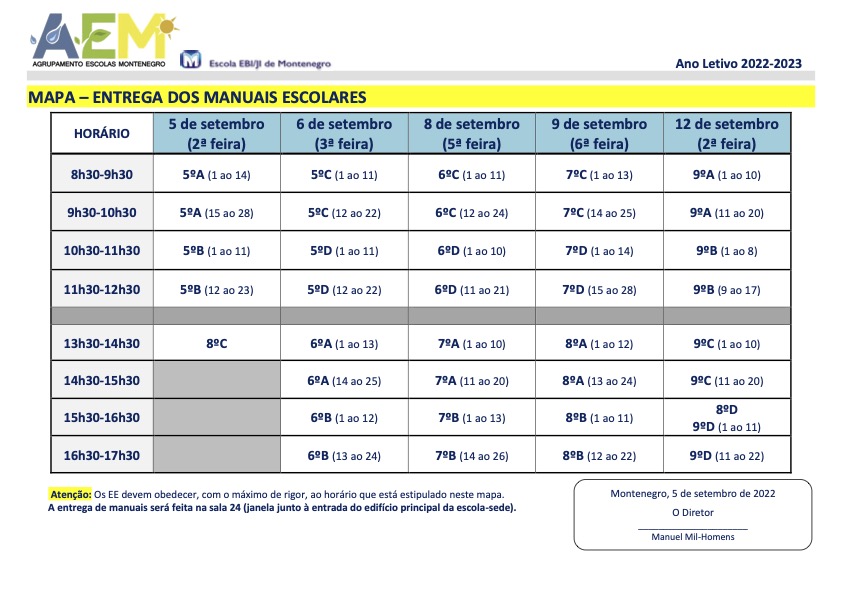 2º3ºCiclo Manuais Entrega 09 2022